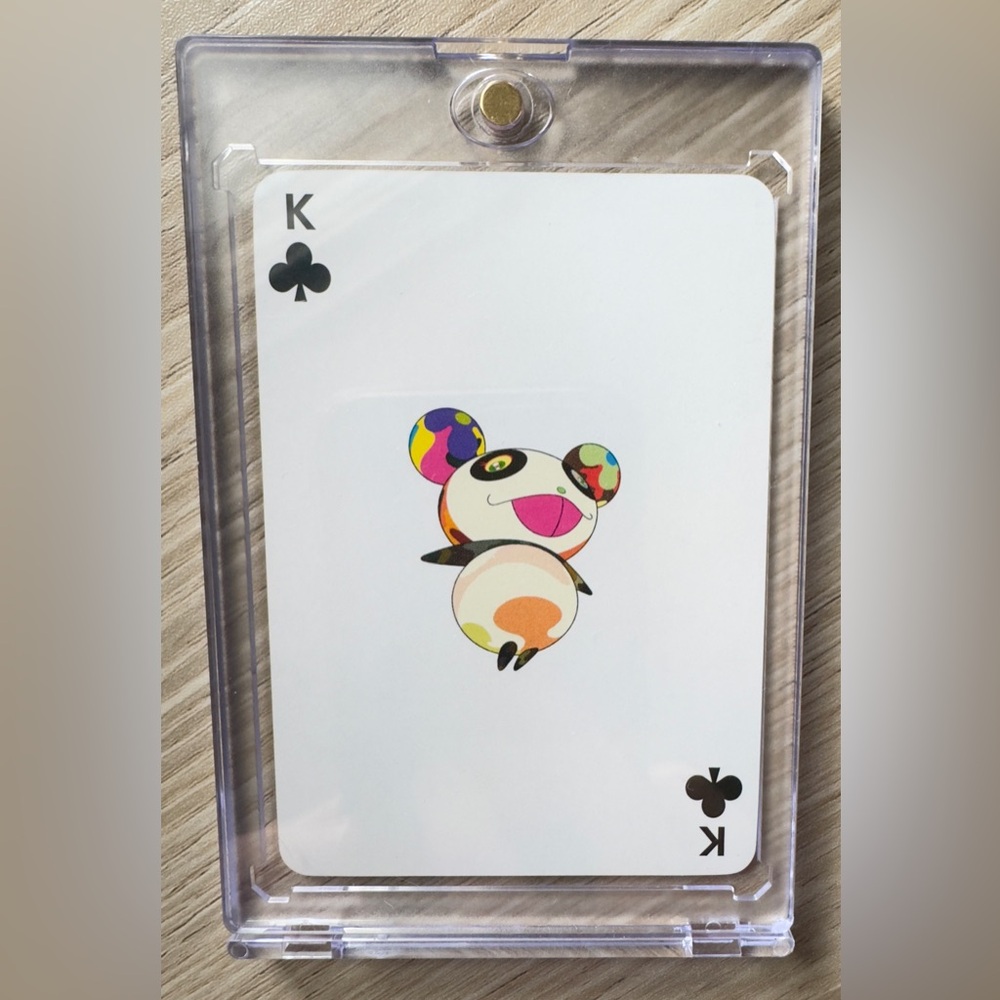 Louis Vuitton Takashi X Murakami King of Clubs Playing Card